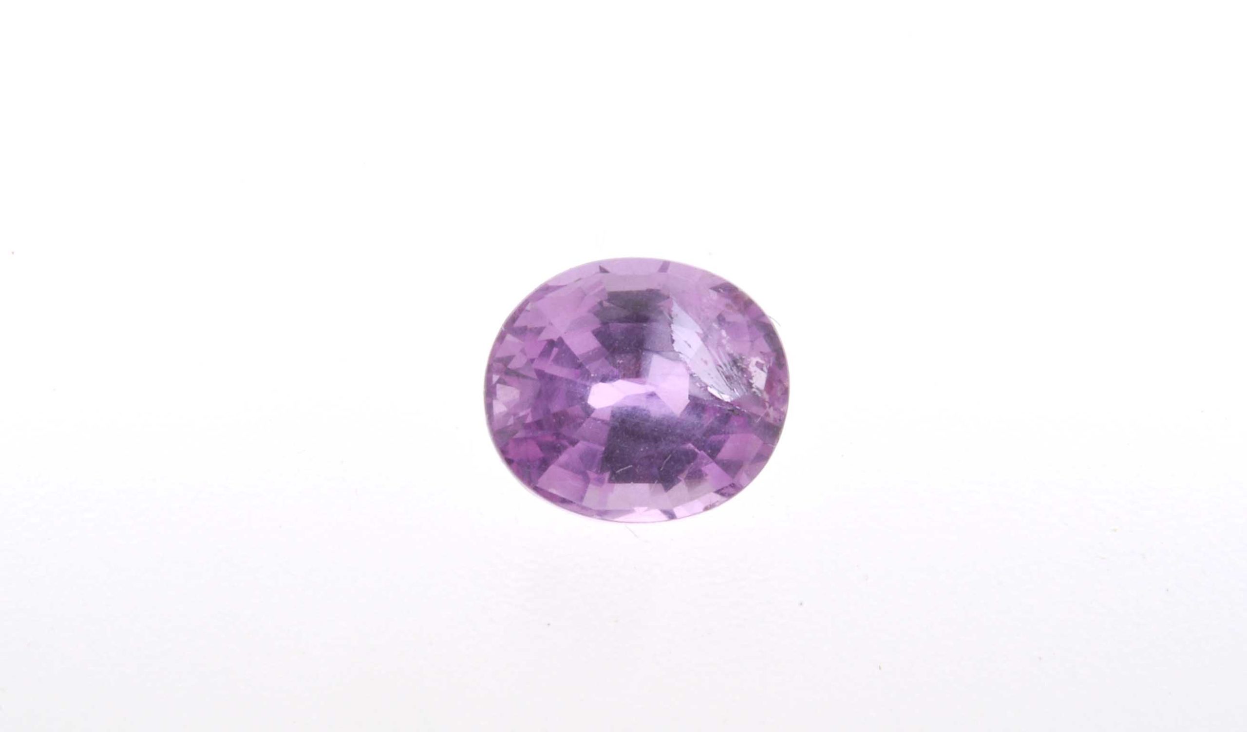 PINK SAPPHIRE OVAL