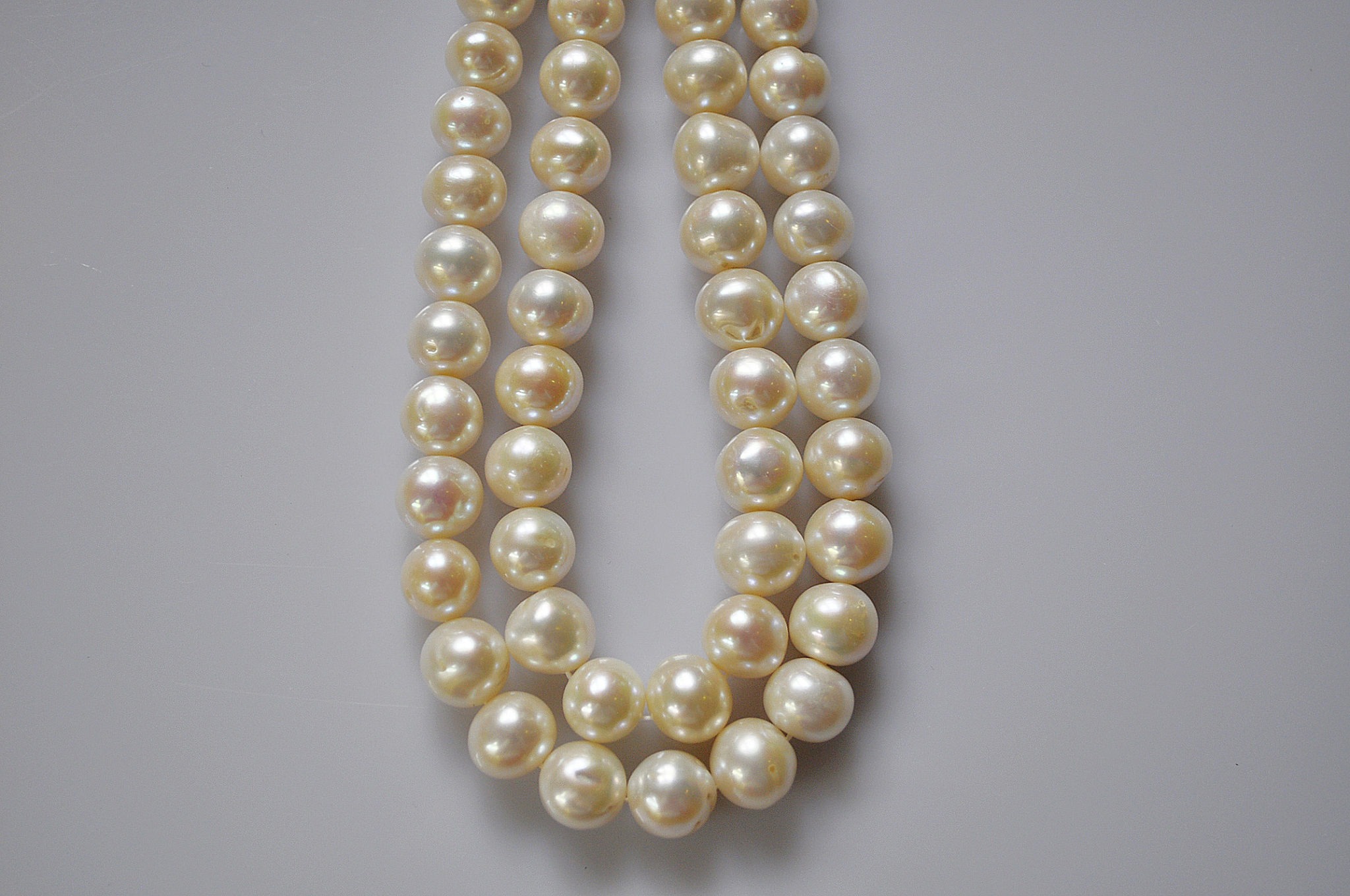 11-11.5MM WHITE Freshwater Cultured Pearls