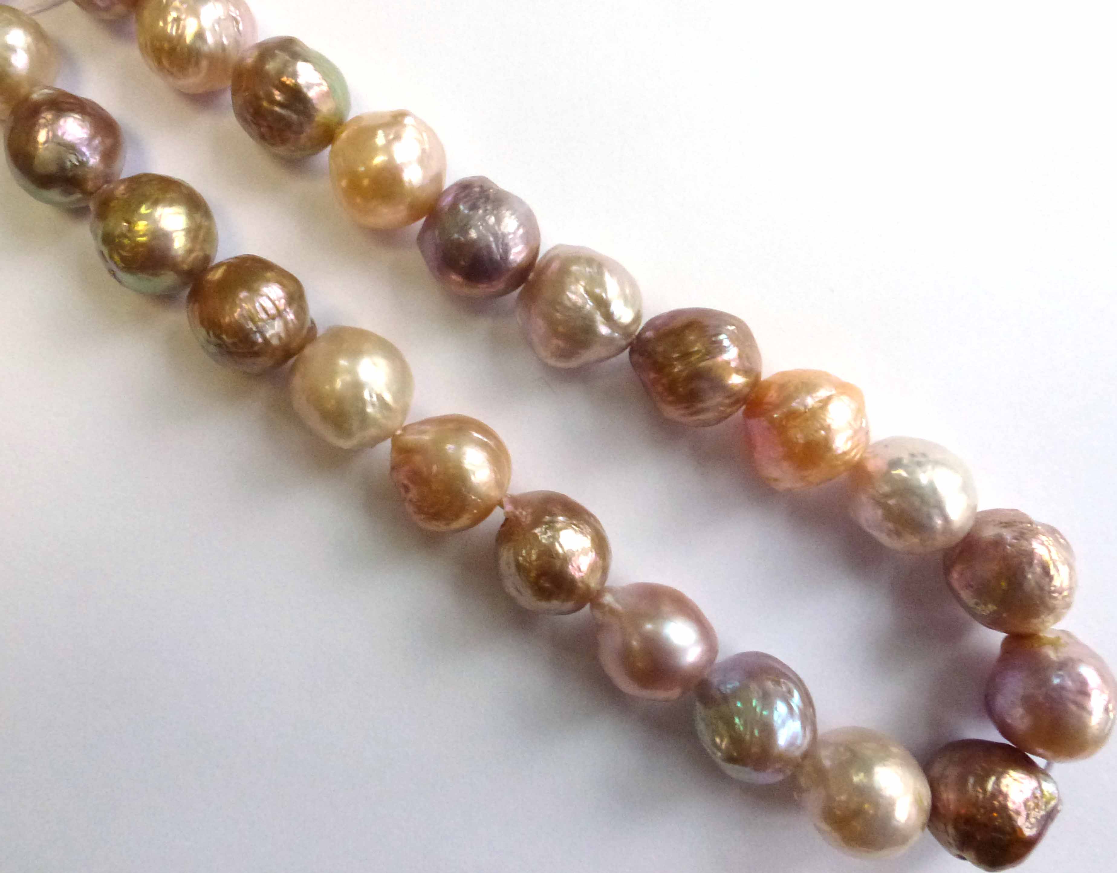 1113.5mm Nucleated Freshwater Pearls Precious Stones, Semi Precious