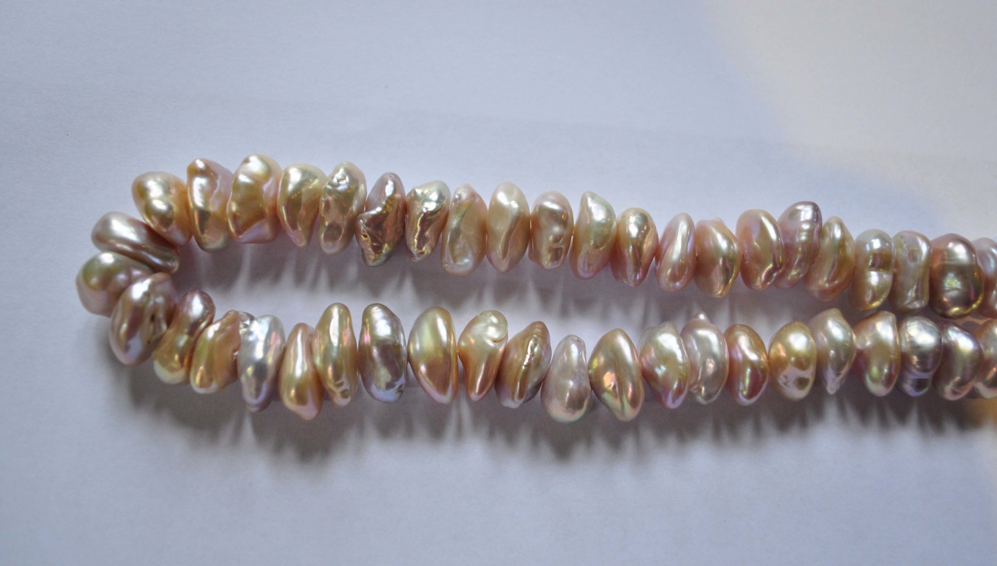17-18mm NATURAL COLOUR FRESHWATER PEARLS