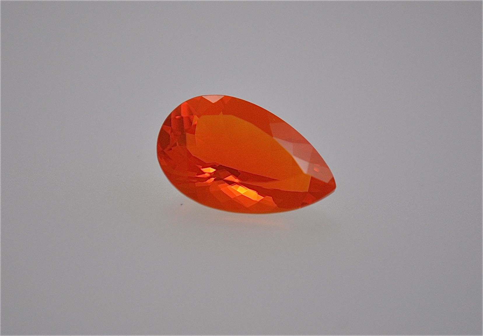 Fire Opal Pear Shape